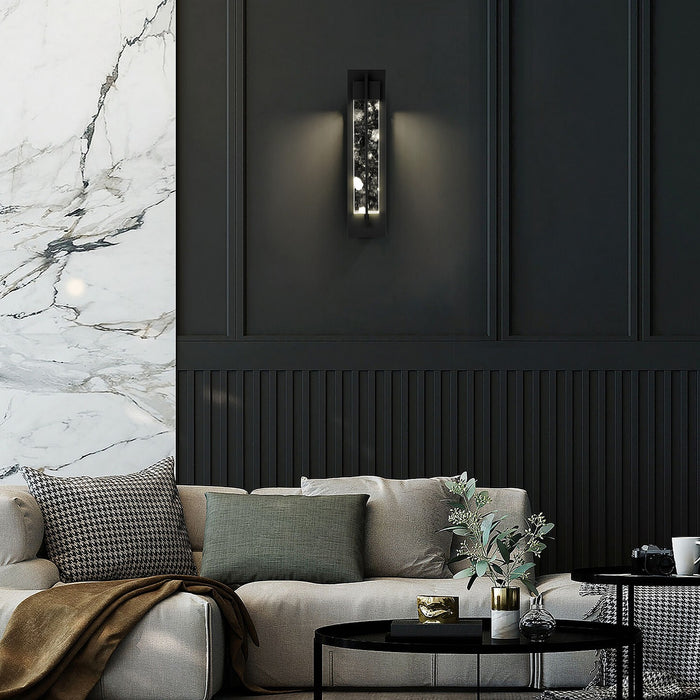 Alteck - AW0134-3CCT-W-BK - LED Wall Sconce - Rivera - Sand Black