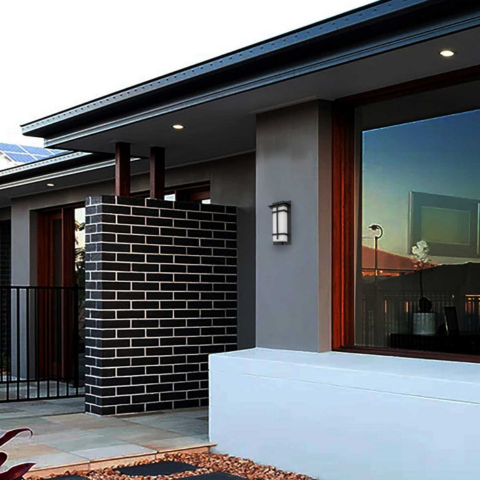 Alteck - AW0136-3CCT-W-BK - LED Wall Sconce - Frank - Sand Black