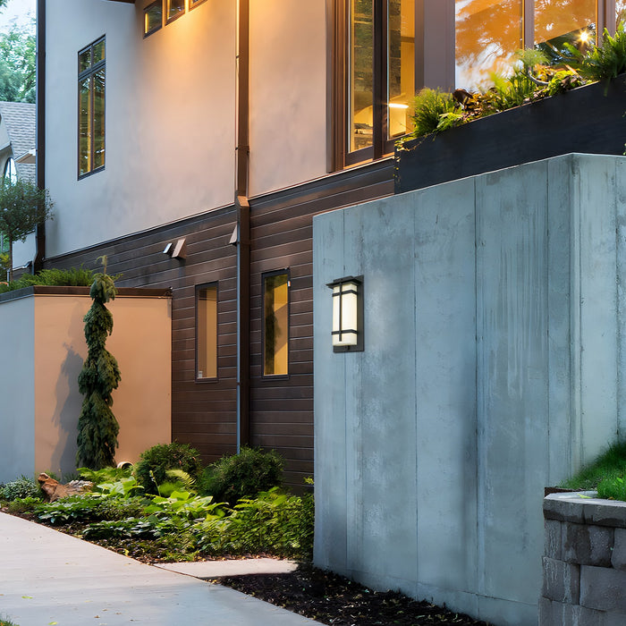 Alteck - AW0136-3CCT-W-BK - LED Wall Sconce - Frank - Sand Black