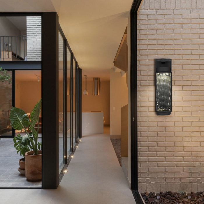 Alteck - AW0142-3CCT-W-BK - LED Wall Sconce - Winston - Sand Black