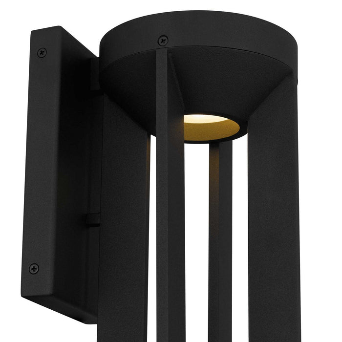 Alteck - AW0146-3CCT-W-BK - LED Wall Sconce - Aura - Sand Black
