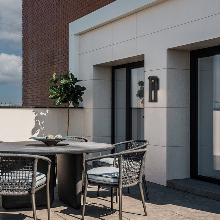 Alteck - AW0146-3CCT-W-BK - LED Wall Sconce - Aura - Sand Black