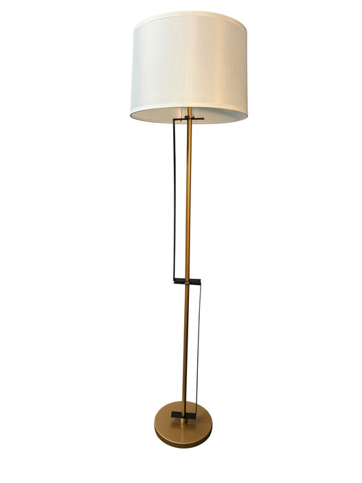 House of Troy - LY704-HGBLK - LED Floor Lamp - Lyndon - Heritage Gold/Black