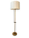 House of Troy - LY704-HGBLK - LED Floor Lamp - Lyndon - Heritage Gold/Black