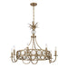 Savoy House - 1-1205-8-127 - Eight Light Chandelier - Hearst - Noble Brass