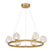 Savoy House - 1-1237-6-322 - LED Chandelier - Castello - Warm Brass