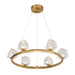 Savoy House - 1-1237-6-322 - LED Chandelier - Castello - Warm Brass