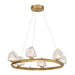 Savoy House - 1-1237-6-322 - LED Chandelier - Castello - Warm Brass
