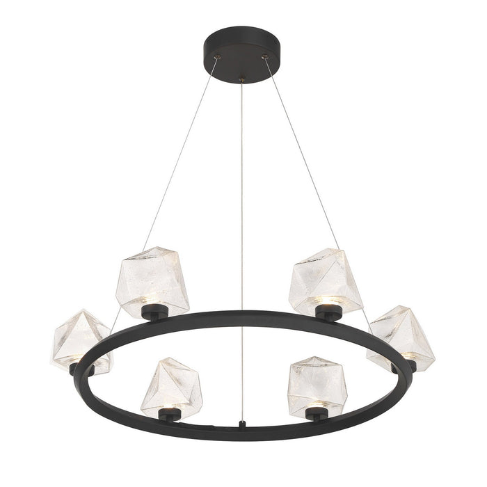 Savoy House - 1-1237-6-89 - LED Chandelier - Castello - Matte Black