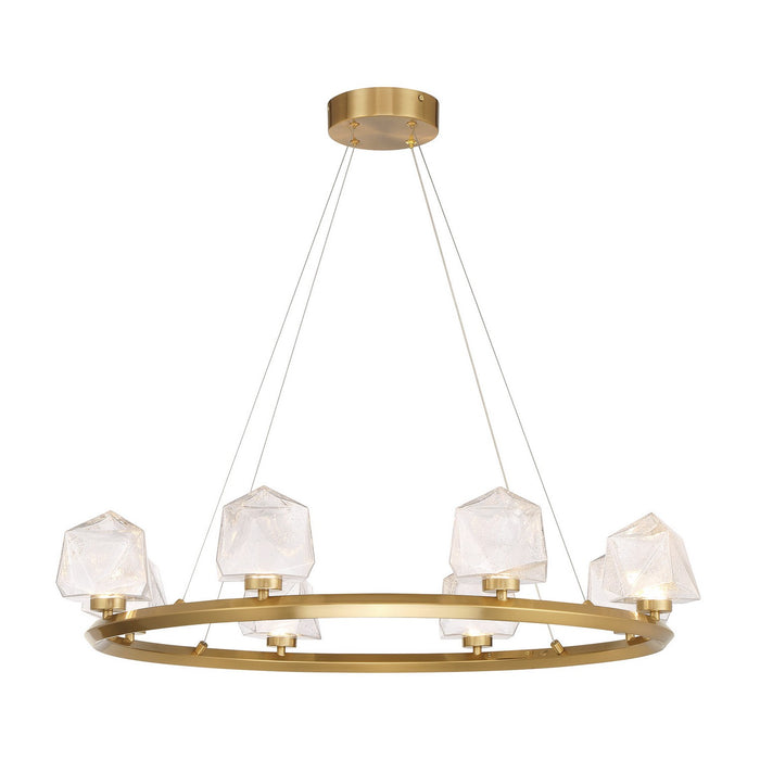 Savoy House - 1-1238-8-322 - LED Chandelier - Castello - Warm Brass