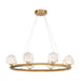 Savoy House - 1-1238-8-322 - LED Chandelier - Castello - Warm Brass