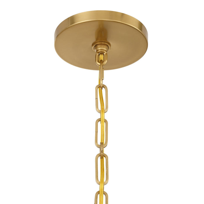 Savoy House - 1-1605-8-322 - Eight Light Chandelier - Allston - Warm Brass