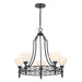 Savoy House - 1-1606-5-89 - Five Light Chandelier - Allston - Matte Black