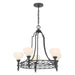 Savoy House - 1-1606-5-89 - Five Light Chandelier - Allston - Matte Black