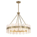 Savoy House - 1-3605-6-127 - Six Light Chandelier - Bancroft - Noble Brass