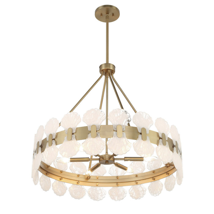 Savoy House - 1-3605-6-127 - Six Light Chandelier - Bancroft - Noble Brass