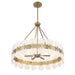Savoy House - 1-3605-6-127 - Six Light Chandelier - Bancroft - Noble Brass