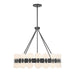Savoy House - 1-3605-6-89 - Six Light Chandelier - Bancroft - Matte Black