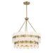 Savoy House - 1-3606-5-127 - Five Light Chandelier - Bancroft - Noble Brass