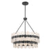 Savoy House - 1-3606-5-89 - Five Light Chandelier - Bancroft - Matte Black