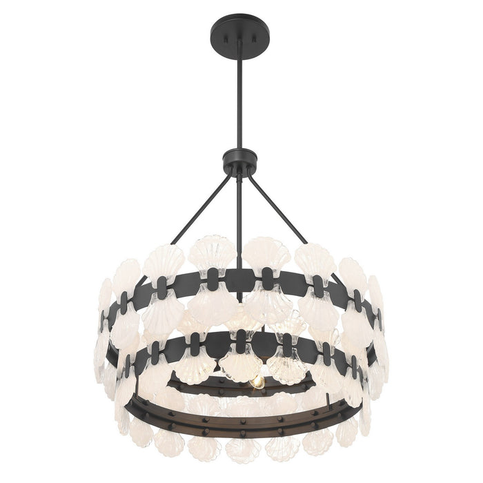 Savoy House - 1-3606-5-89 - Five Light Chandelier - Bancroft - Matte Black