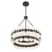 Savoy House - 1-3606-5-89 - Five Light Chandelier - Bancroft - Matte Black