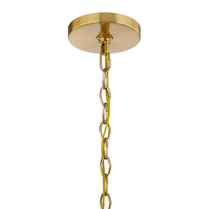 Savoy House - 1-3960-5-322 - Five Light Chandelier - Ashbury - Warm Brass