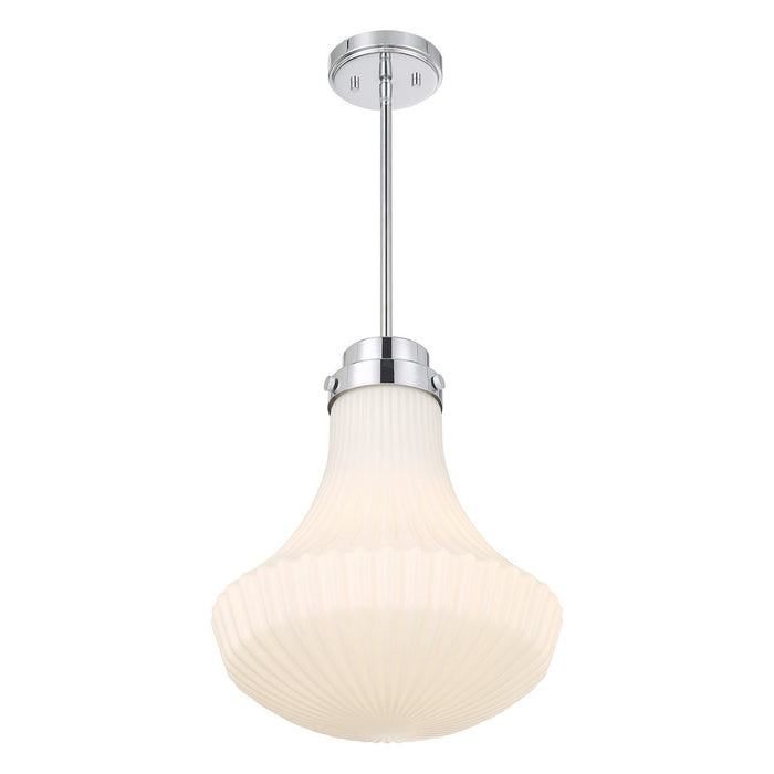 Savoy House - 7-0108-1-11 - One Light Pendant - Bartlet - Polished Chrome