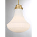 Savoy House - 7-0108-1-322 - One Light Pendant - Bartlet - Warm Brass