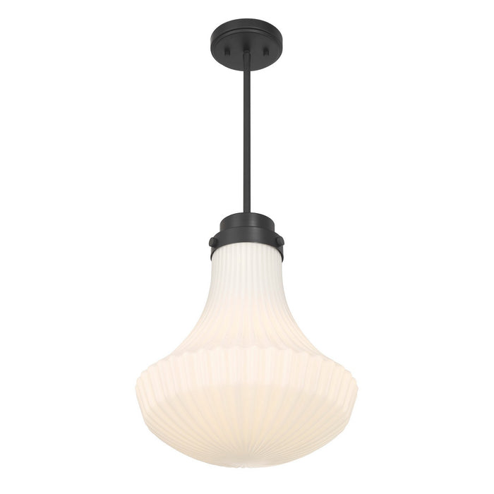 Savoy House - 7-0108-1-89 - One Light Pendant - Bartlet - Matte Black