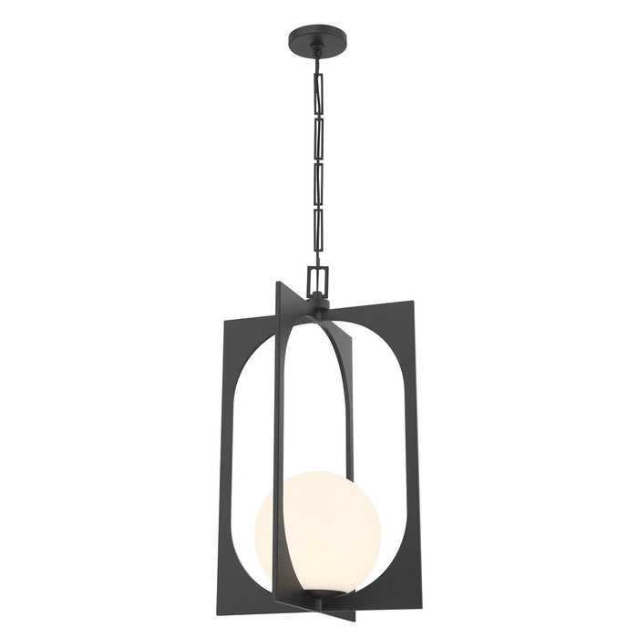 Savoy House - 7-3999-1-89 - One Light Pendant - Harding - Matte Black
