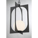 Savoy House - 7-3999-1-89 - One Light Pendant - Harding - Matte Black