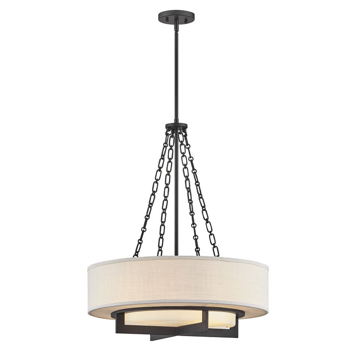 Savoy House - 7-4999-4-89 - Four Light Pendant - Brentwood - Matte Black