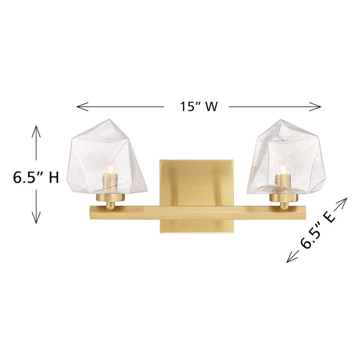 Savoy House - 8-1239-2-322 - LED Bathroom Vanity - Castello - Warm Brass