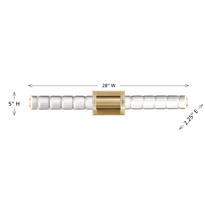 Savoy House - 8-3204-28-127 - LED Bathroom Vanity - Beale - Noble Brass