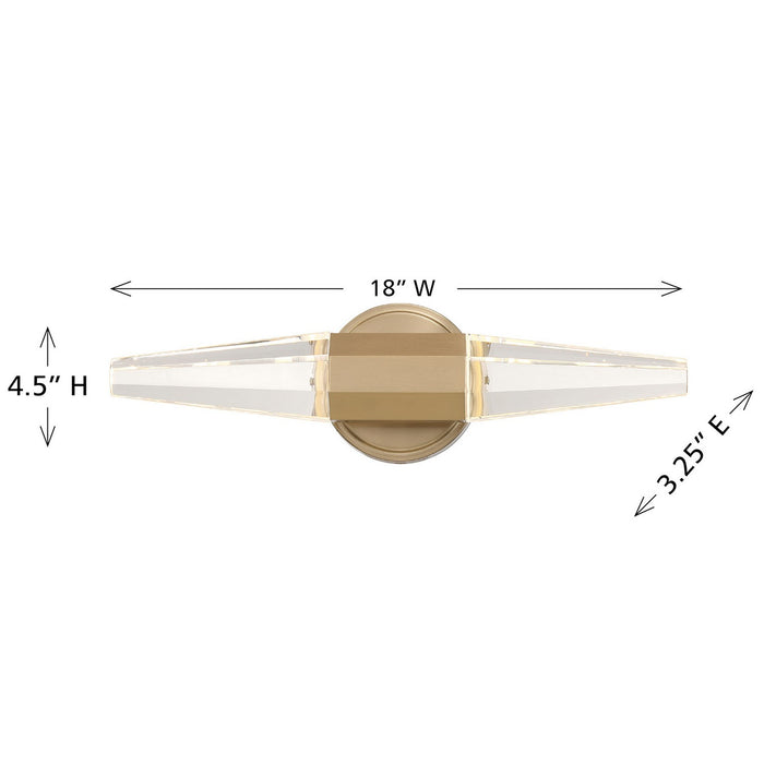 Savoy House - 8-5204-18-127 - LED Bathroom Vanity - Beaumont - Noble Brass