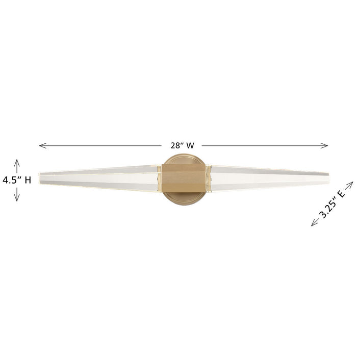 Savoy House - 8-5204-28-127 - LED Bathroom Vanity - Beaumont - Noble Brass