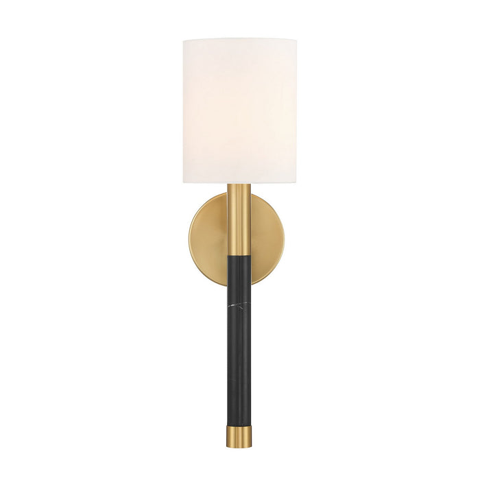 Savoy House - 9-4607-1-322 - One Light Wall Sconce - Conrad - Warm Brass