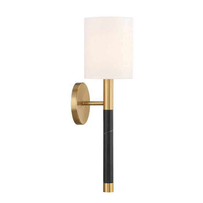 Savoy House - 9-4607-1-322 - One Light Wall Sconce - Conrad - Warm Brass