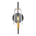 Savoy House - 9-7167-1-143 - One Light Wall Sconce - Hanley - Matte Black and Warm Brass