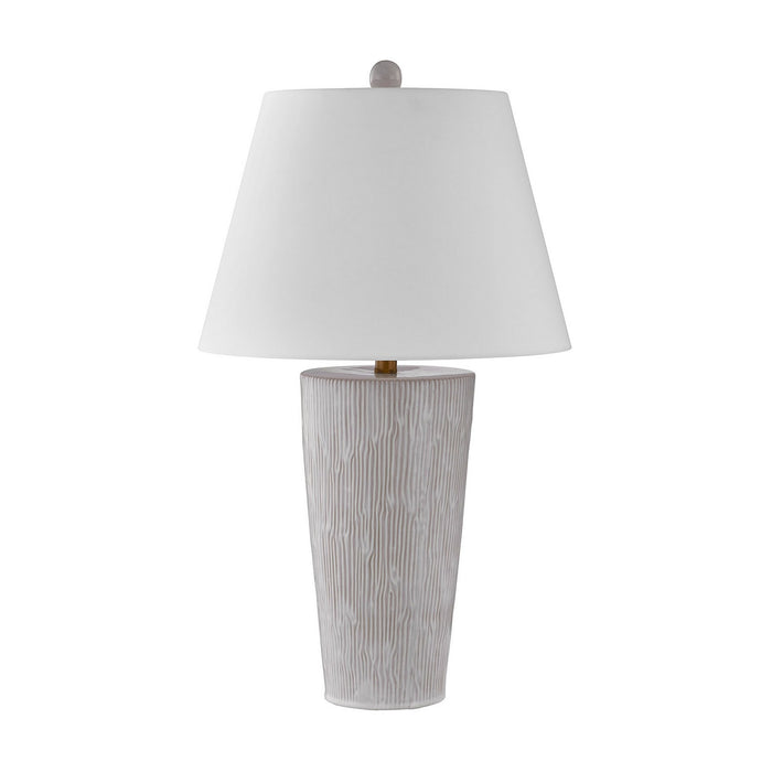 Savoy House - 11-CD03 - One Light Table Lamp - James - Distressed White