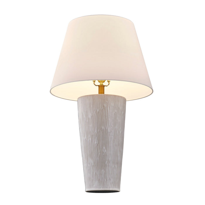 Savoy House - 11-CD03 - One Light Table Lamp - James - Distressed White