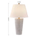 Savoy House - 11-CD03 - One Light Table Lamp - James - Distressed White