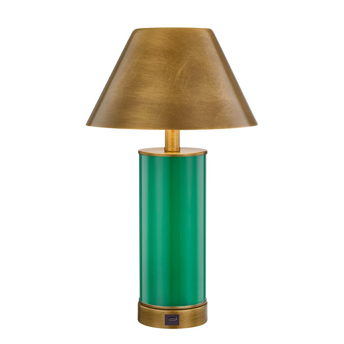 Savoy House - 11-CD04RC-JG - LED Table Lamp - Molly - Jolly Green