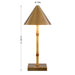 Savoy House - 11-CD05RC-NB - LED Table Lamp - Mae - Natural Bamboo