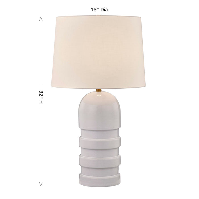 Savoy House - 11-CD15-WH - One Light Table Lamp - Wehunt - White