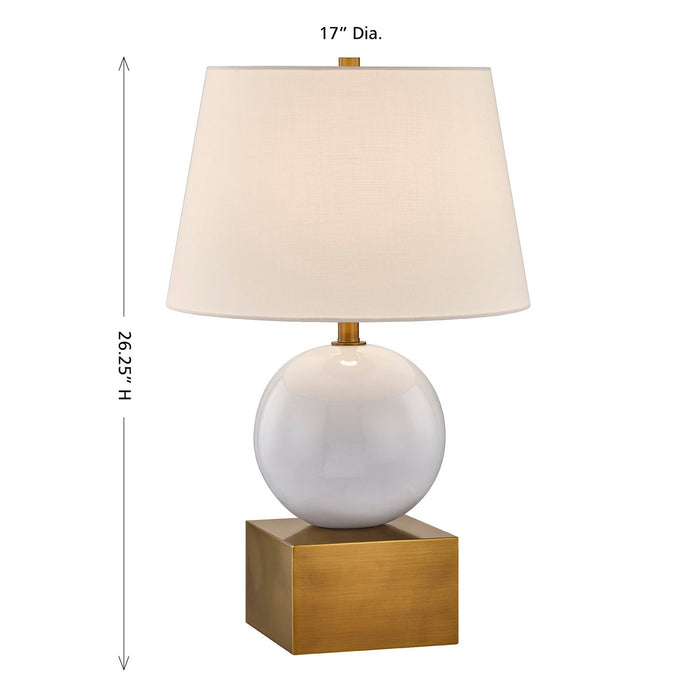 Savoy House - 11-CD18-CB - One Light Table Lamp - Brumfield - Ceramic and Brass
