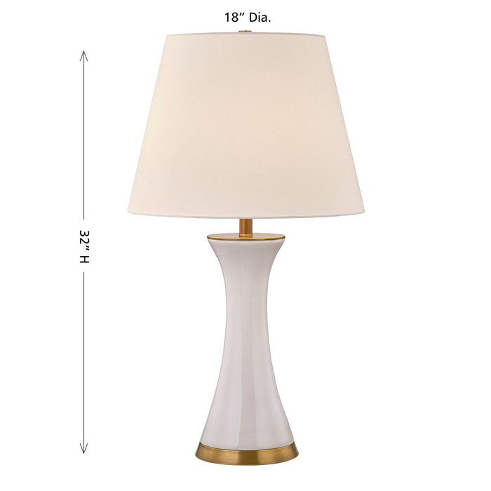 Savoy House - 11-CD19 - One Light Table Lamp - Dana - White