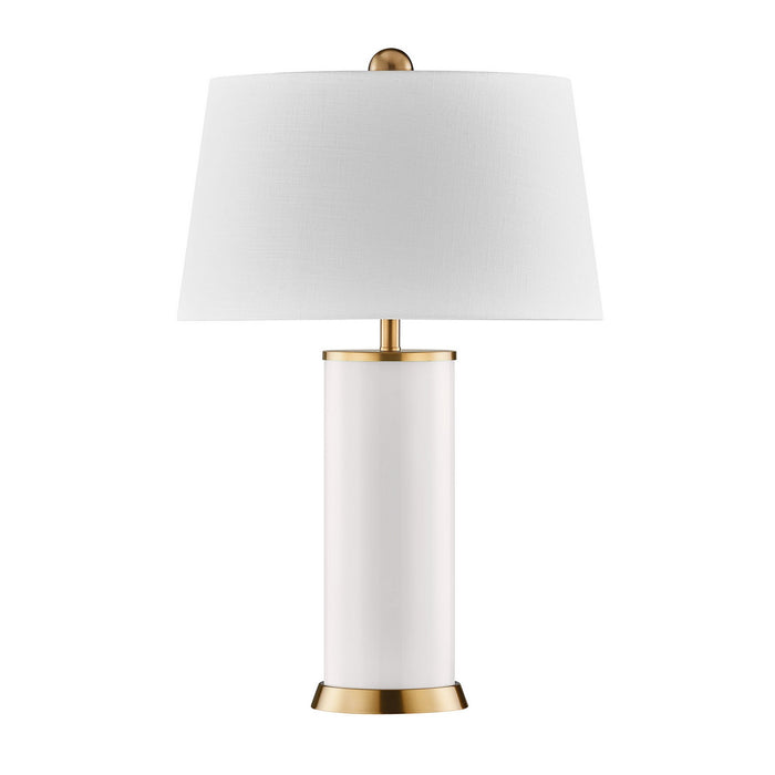 Savoy House - 11-CD20-BDB - One Light Table Lamp - Melissa - Blanc de Blanc