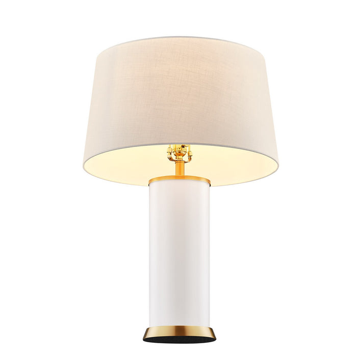 Savoy House - 11-CD20-BDB - One Light Table Lamp - Melissa - Blanc de Blanc